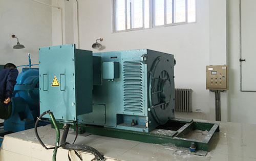 武宣某水电站工程主水泵使用我公司高压电机